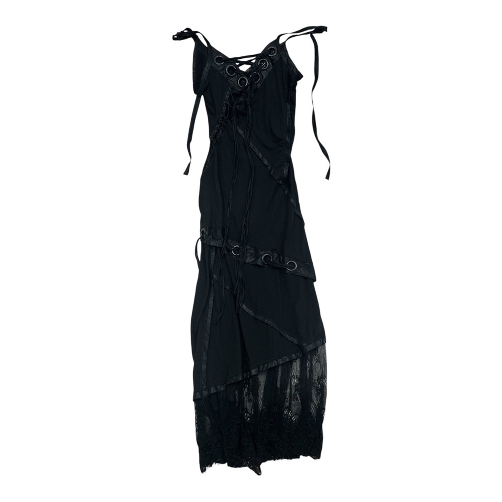 Salvage Black Sleeveless Maxi Dress - Size Medium